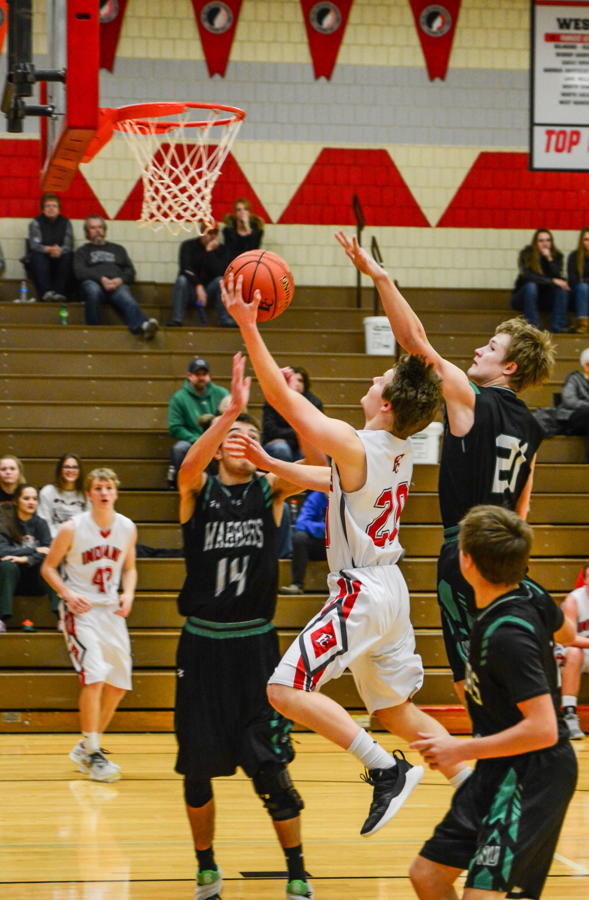 FC boys basketball vs. North Union 1